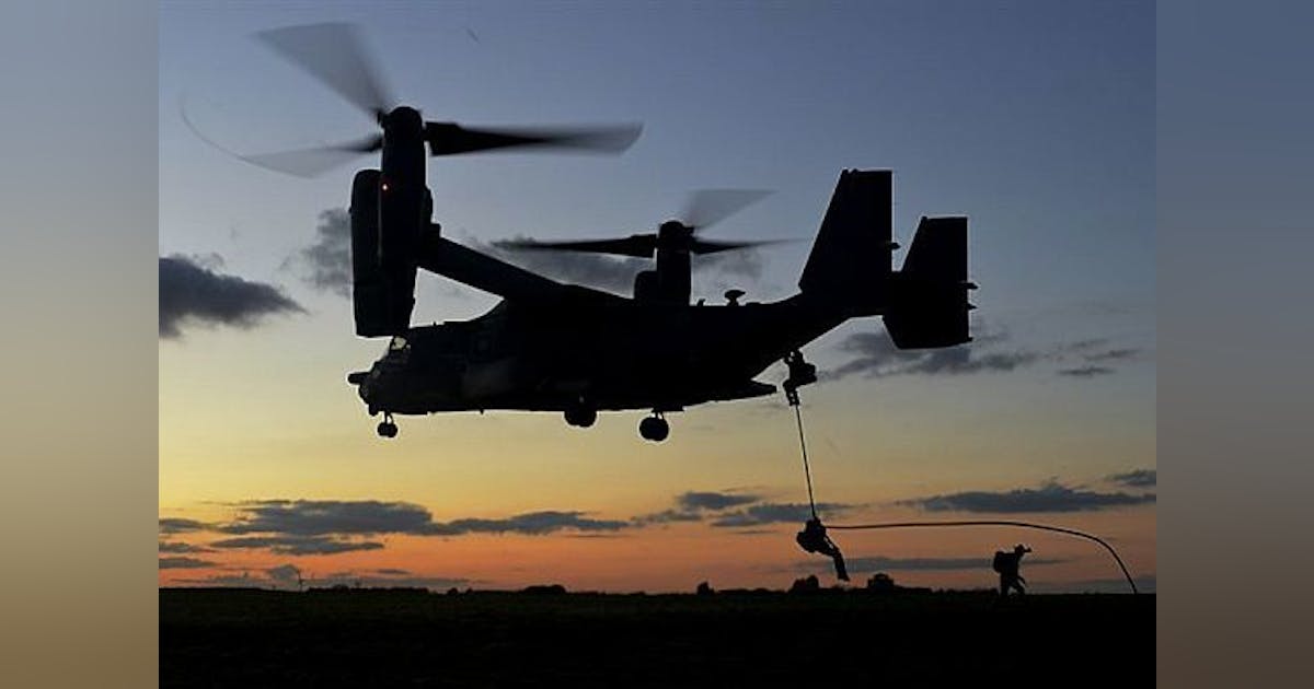 Air Force V-22 Osprey tiltrotor aircraft to receive special Air Force V-22 Osprey tiltrotor aircraft to receive special