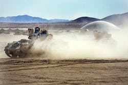 Army adapts aircraft electronic warfare (EW) missile defense to protect armored combat vehicles Army adapts aircraft electronic warfare (EW) missile defense to protect armored combat vehicles