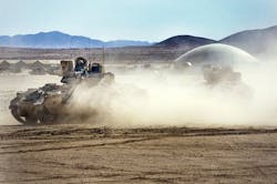 Army adapts aircraft electronic warfare (EW) missile defense to protect armored combat vehicles