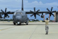 AC-130 Ghostrider close air support aircraft features 105-millimeter cannon, new routers and networks AC-130 Ghostrider close air support aircraft features 105-millimeter cannon, new routers and networks