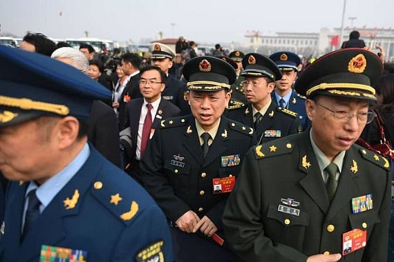 2019 China defense budget -- an indication of the nation's strategic intention -- to increase by 7.5 percent