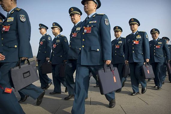 China vows 'reasonable' rise in defense spending ahead of national security budget's release