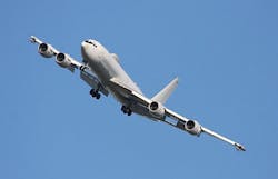 Navy asks Northrop Grumman to upgrade advanced SATCOM data link aboard E-6B Mercury airborne command post Navy asks Northrop Grumman to upgrade advanced SATCOM data link aboard E-6B Mercury airborne command post
