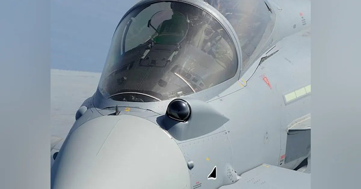 Infrared search and track (IRST) technology gives jet fighter aircraft ...