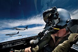 Collins Elbit Vision Systems to build night vision helmet-mounted displays for jet fighter-bomber pilots Collins Elbit Vision Systems to build night vision helmet-mounted displays for jet fighter-bomber pilots