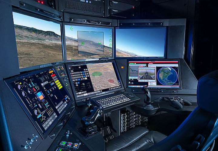 Air Force four MQ-9 Block 5 unmanned attack drones and control stations