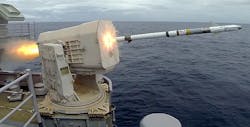 Navy orders infrared sensor-guided RAM missile systems to protect ships from aircraft, missiles, and boats