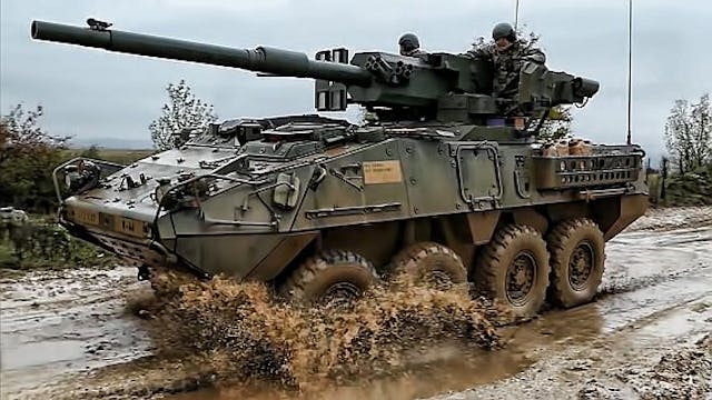 General Dynamics to refurbish Army Stryker armored combat vehicles