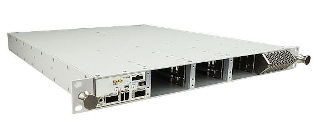 Rugged 1U embedded computing chassis for aerospace and defense applications introduced by VadaTech