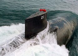 Submarine sonar experts at L-3 Chesapeake Sciences Corp. in Millersville, Md., will build additional TB-34X towed array sonar systems for U.S. Navy submarines under terms of a $13.8 million order Submarine sonar experts at L-3 Chesapeake Sciences Corp. in Millersville, Md., will build additional TB-34X towed array sonar systems for U.S. Navy submarines under terms of a $13.8 million order