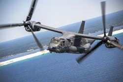 Navy asks EFW to build 132 avionics mission computers for Navy and Air Force V-22 Osprey tiltrotor aircraft