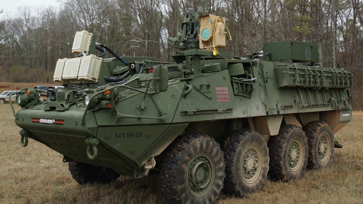 Laser Stryker 30 May 2019