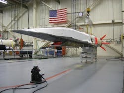 The X-51 Scramjet Engine Demonstrator, called Waverider, flew four times between 2010 and 2013 to prove the viability of a scramjet-powered vehicle for hypersonic weapons applications.