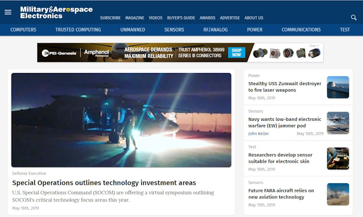 M&ae Home Page 16 May 2019