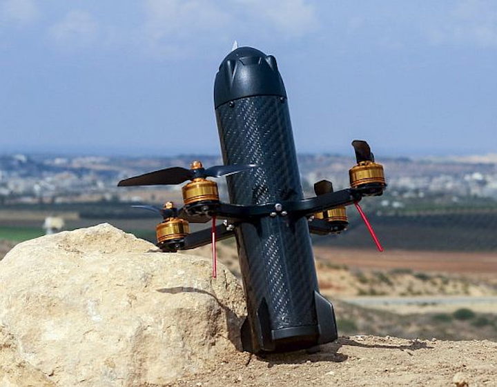 DroneBullet is a kamikaze drone missile that knocks enemy UAVs out of ...