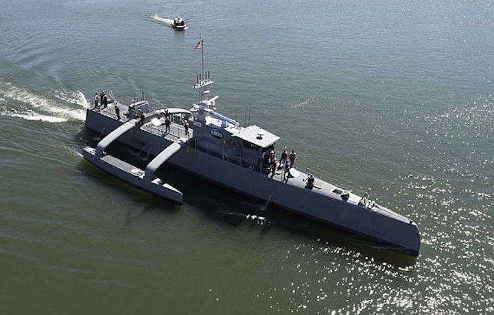 Navy to stand up development squadron for unmanned surface ships to find home for autonomous vessels