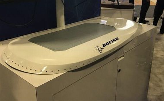 Boeing to introduce flat satellite antenna to bring high-speed broadband to military aircraft