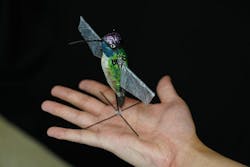 Hummingbird-like unmanned flying drone developed at Purdue to push limits of micro technology Hummingbird-like unmanned flying drone developed at Purdue to push limits of micro technology