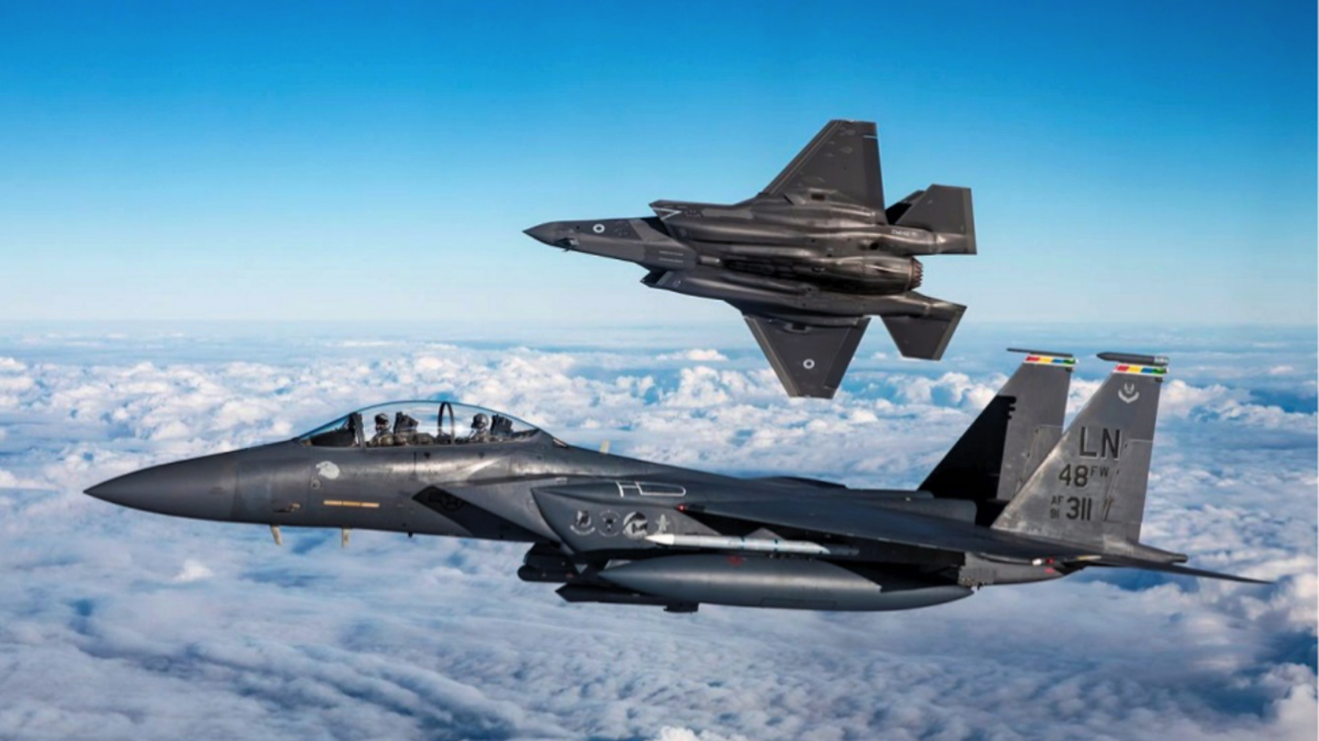 F-15EX jet fighter F-35 | Military & Aerospace Electronics