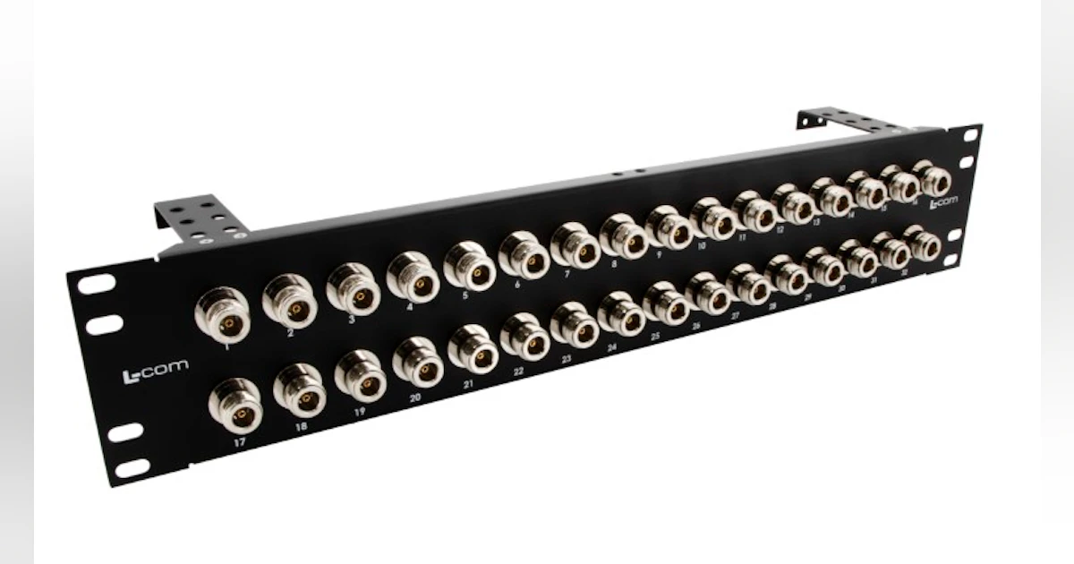 Patch panels with cable management for wireless and military ...