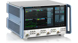The Rohde & Schwarz ZNA vector network analyzers can test RF and microwave equipment from 10 MHz to 43.5 GHz.