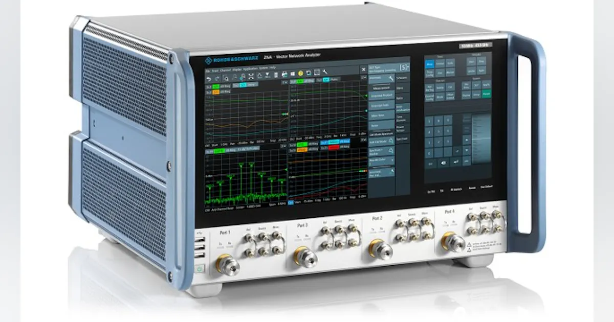Vector Network Analyzer Machine vector network analyzers test RF and microwave | Military Aerospace