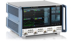 The Rohde &amp; Schwarz ZNA vector network analyzers can test RF and microwave equipment from 10 MHz to 43.5 GHz.