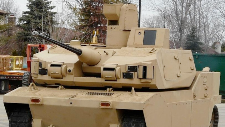 Robotic Combat Vehicle 10 June 2019