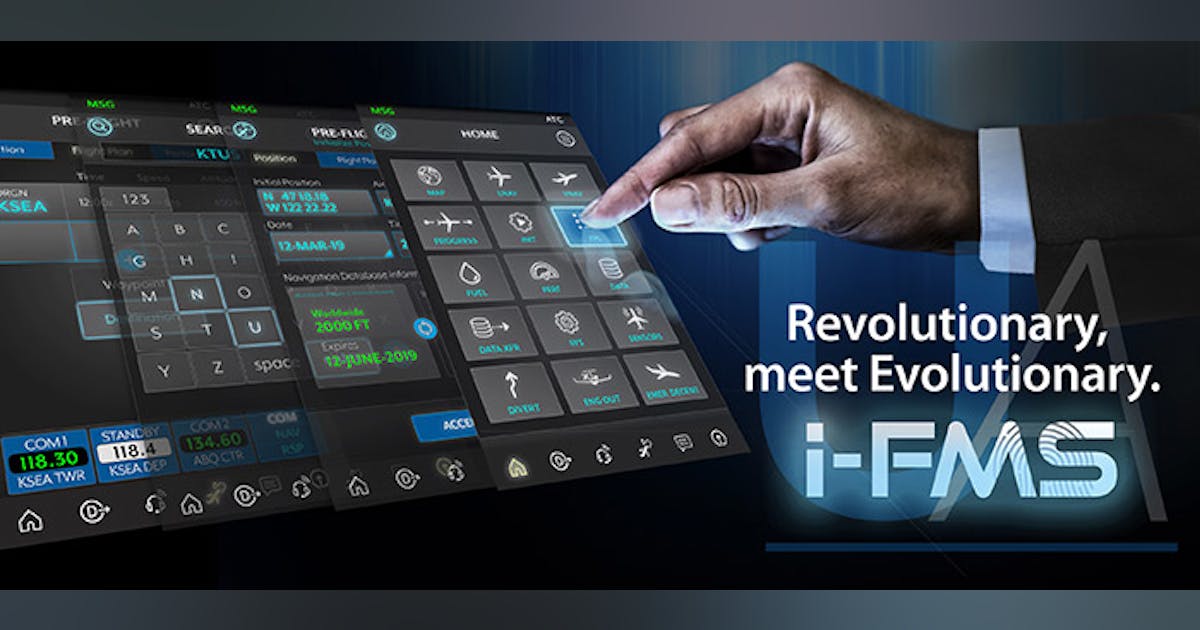 Universal Avionics unveils next generation software-based FMS ...
