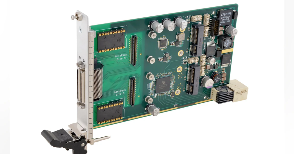 Pci Embedded System Mini PCI Express embedded computing mezzanine modules and 3U CompactPCI ...