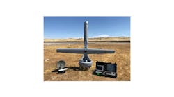 The V-BAT long-endurance vertical-takeoff UAV operates from ships or confined areas using a ducted fan to fly for as long as eight hours with an eight-pound sensor payload.