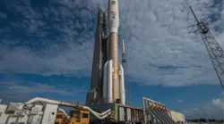 The Atlas 5 rocket, shown above, is one of today’s primary launch vehicles for U.S. military satellites.