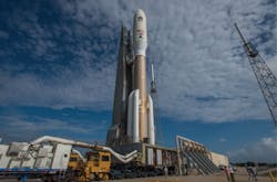 The Atlas 5 rocket, shown above, is one of today’s primary launch vehicles for U.S. military satellites. The Atlas 5 rocket, shown above, is one of today’s primary launch vehicles for U.S. military satellites.