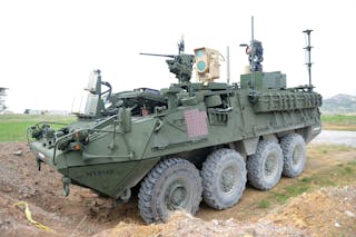 The U.S. Army is accelerating the prototype fielding of the Multi-Mission High Energy Laser, or MMHEL, which provides 50 kilowatt-class lasers on a platoon of Stryker combat vehicles by late 2022.