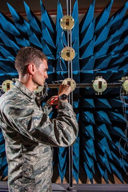 Air Force Research Laboratory researchers test advanced optical fibers for high-energy laser systems at AFRL&rsquo;s Directed Energy Directorate at Kirtland Air Force Base, N.M.