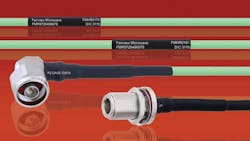 Fairview Microwave offers low-loss, pre-conditioned, high-reliability cables Fairview Microwave offers low-loss, pre-conditioned, high-reliability cables