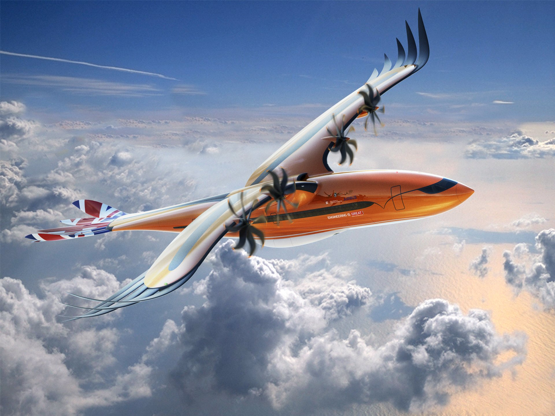 Airbus Bird Of Prey Concept Plane 5d3718f233580