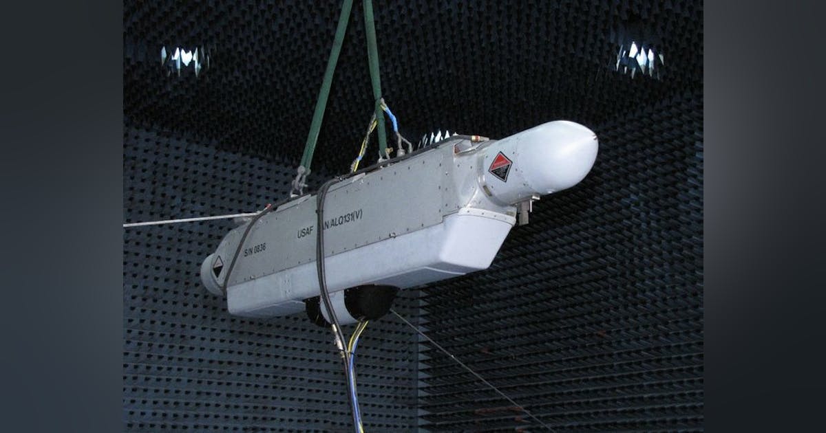 usaf electronic warfare pods | Military Aerospace