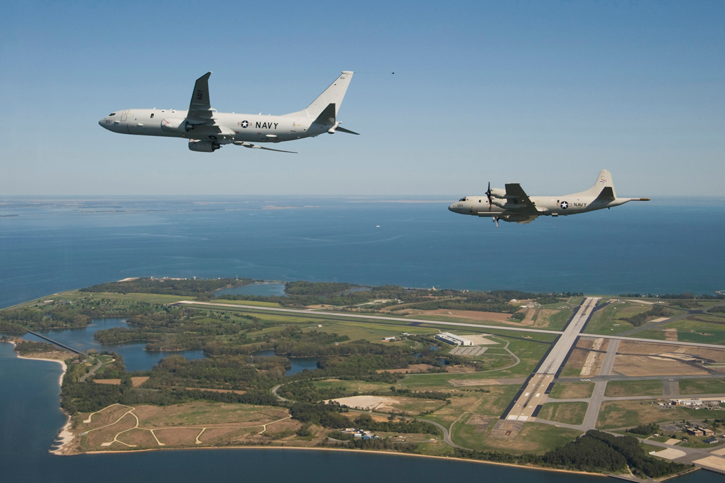 P 8 And P 3 Over Pax River 5d1a1a628d84c