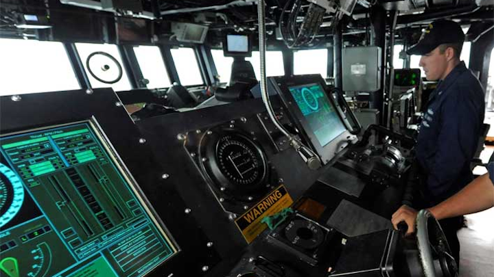 Navy Ship Helm