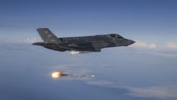 F 35 Missile Launch 23 Sept 2019