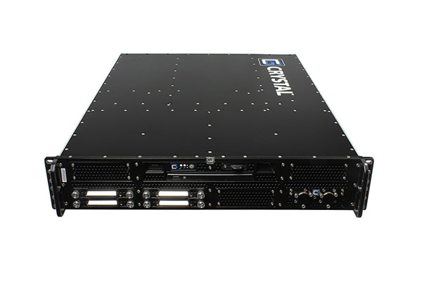 Crystal Group FORCE&trade; 2U Rugged Server with Intel Xeon scalable processors