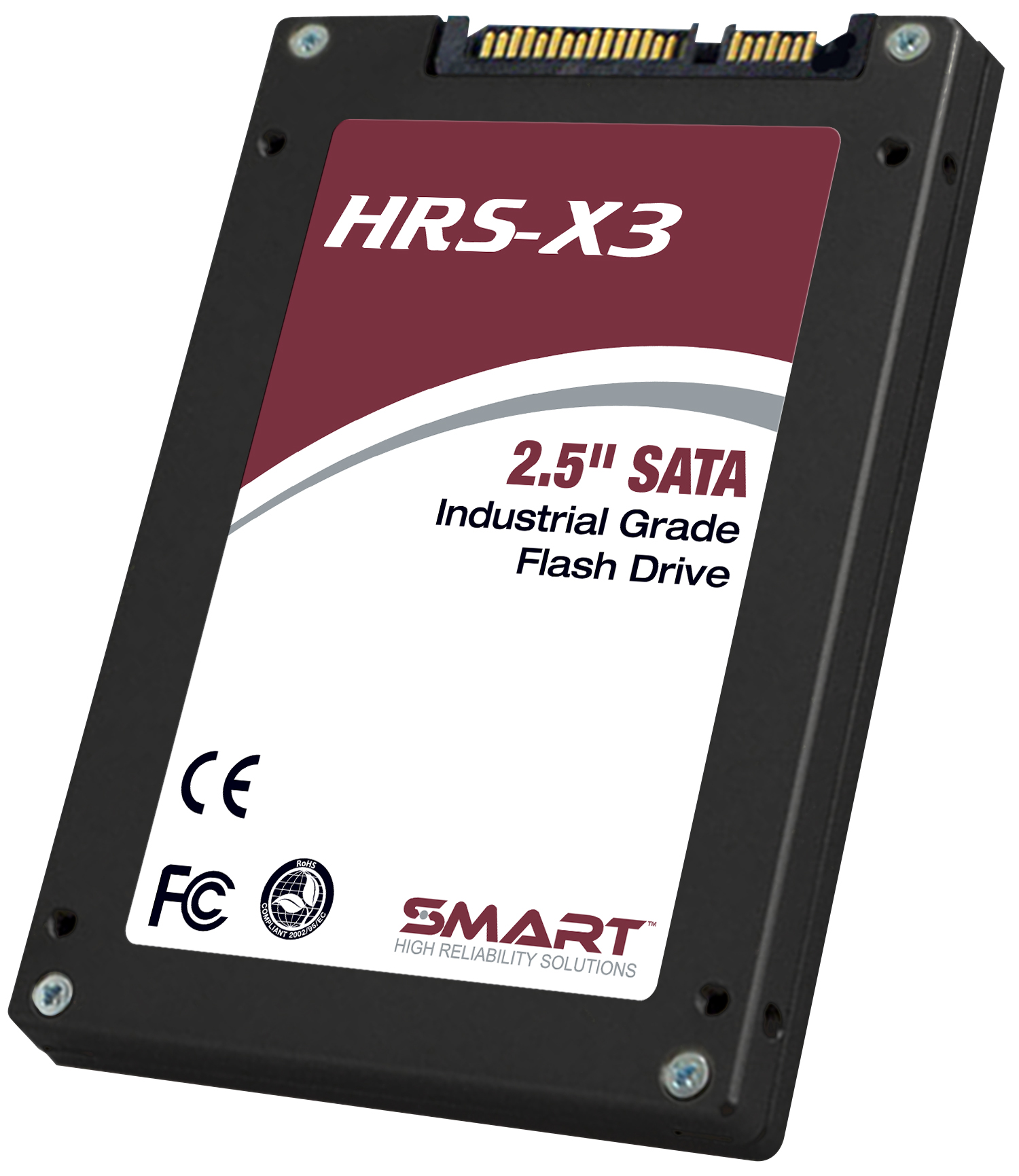 SMART's HRS-X3 SSDs are well suited for high-reliability telemetry, surveillance, and mission-critical applications.