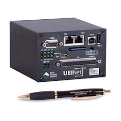 UEINet™ Ultra Compact Gigabit Ethernet I/O Module UEINet™ Ultra Compact Gigabit Ethernet I/O Module