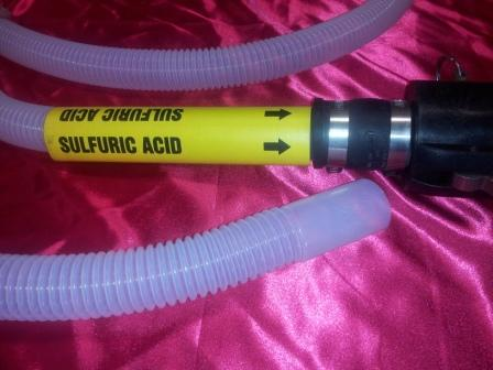 Convoluted PTFE Tubing with Cuffed ends from Tef Cap