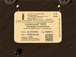 PermaLabel on product PermaLabel on product