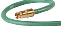 Microbend features include 35% lower loss than 0.047 inch semi-rigid cable, a minimum bend radius of 1.52 mm (0.060 inch) and triple shielding for high isolation