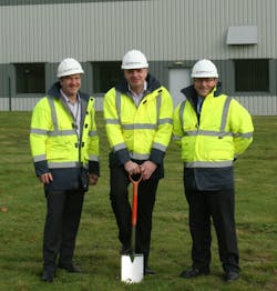 Left to Right - Jeremy Welch, Facilities Manager; Andy MacCaig, UK Managing Director; Simon Gowler, Manufacturing Manager Left to Right - Jeremy Welch, Facilities Manager; Andy MacCaig, UK Managing Director; Simon Gowler, Manufacturing Manager