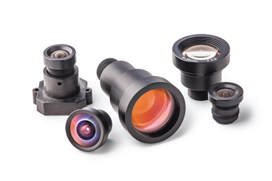 Navitar M12 micro-video S-mount lenses, designed for CCD and CMOS digital image sensors
