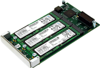High Speed PCIe Mezzanine Storage Card and PCIe Controller